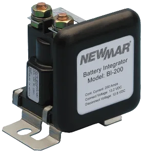 BI-200 – NEWMAR Battery Isolator, Used To Charging Of Two Separate Banks From Single Source 200 Amp Continuous/ 600 A...